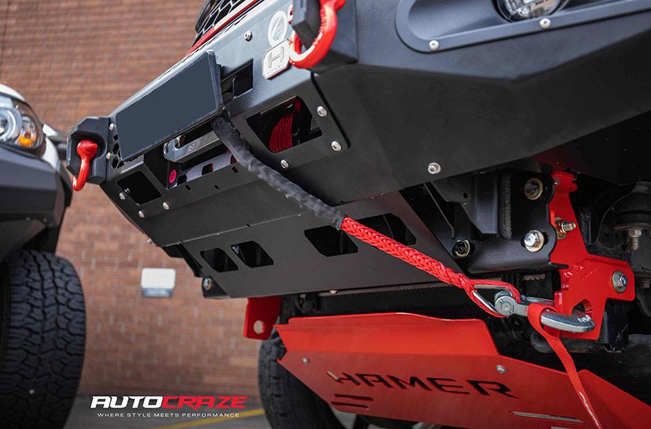 TOYOTA HILUX N80 4WD BLADE  OR GLOSS BLACK MILLED