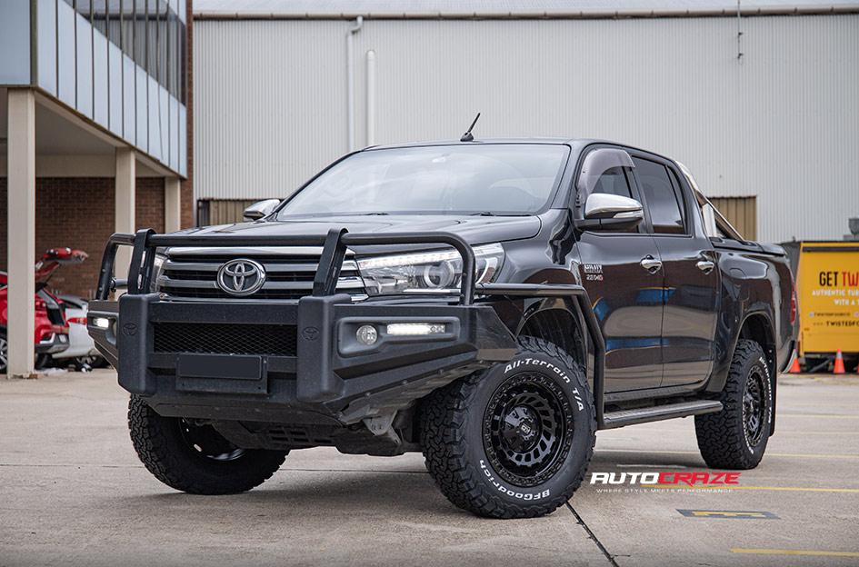TOYOTA HILUX N80 4WD ZOMBIE SATIN BLACK