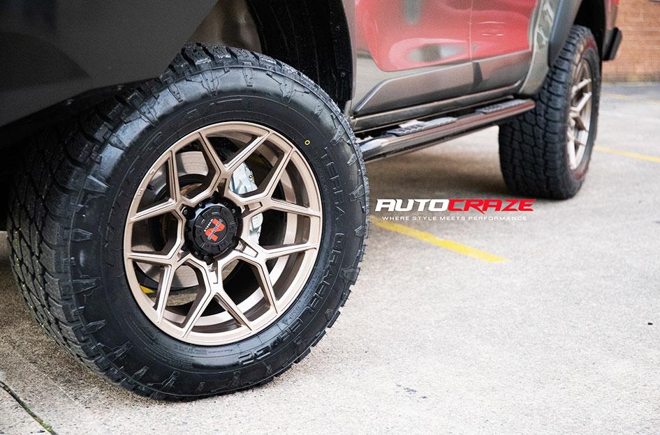 TOYOTA HILUX N80 RUGGED X SABBATH BRONZE