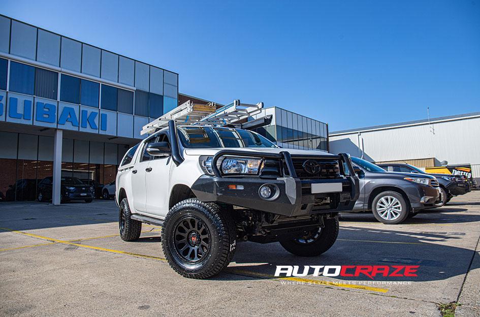 TOYOTA HILUX N80 4WD NOMAD VICTIM MATTE BLACK