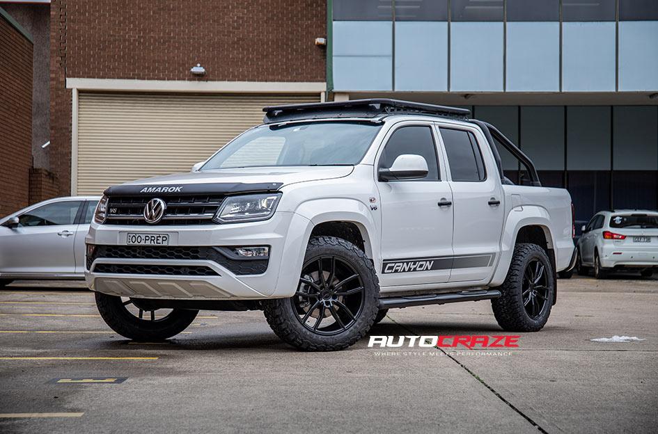 VOLKSWAGEN AMAROK SF11 SATIN BLACK