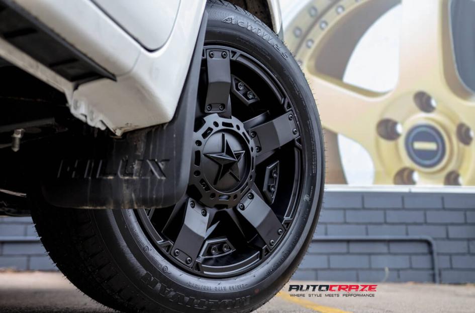 TOYOTA HILUX 2WD (2005 ONWARDS) ROCKSTAR XD 2 MATTE BLACK