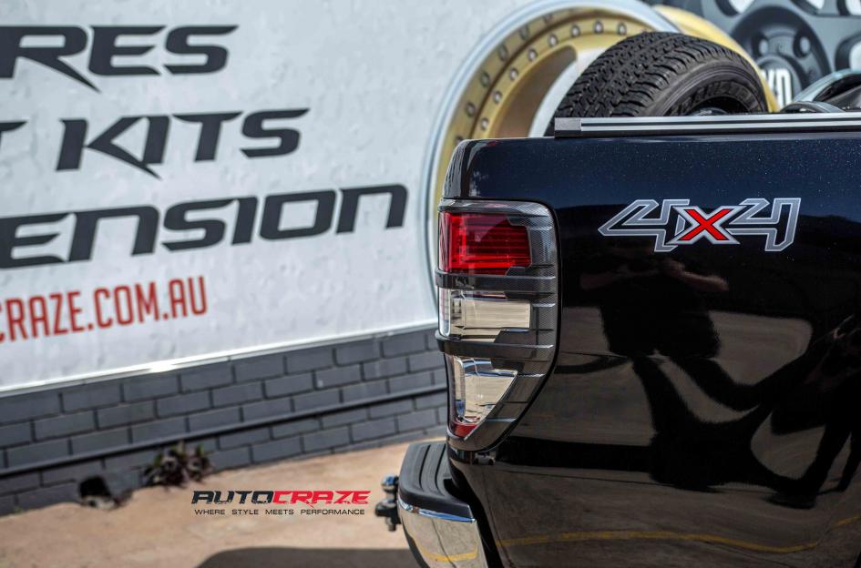 FORD RANGER GD03 GLOSS BLACK MILLED ACCENTS 4