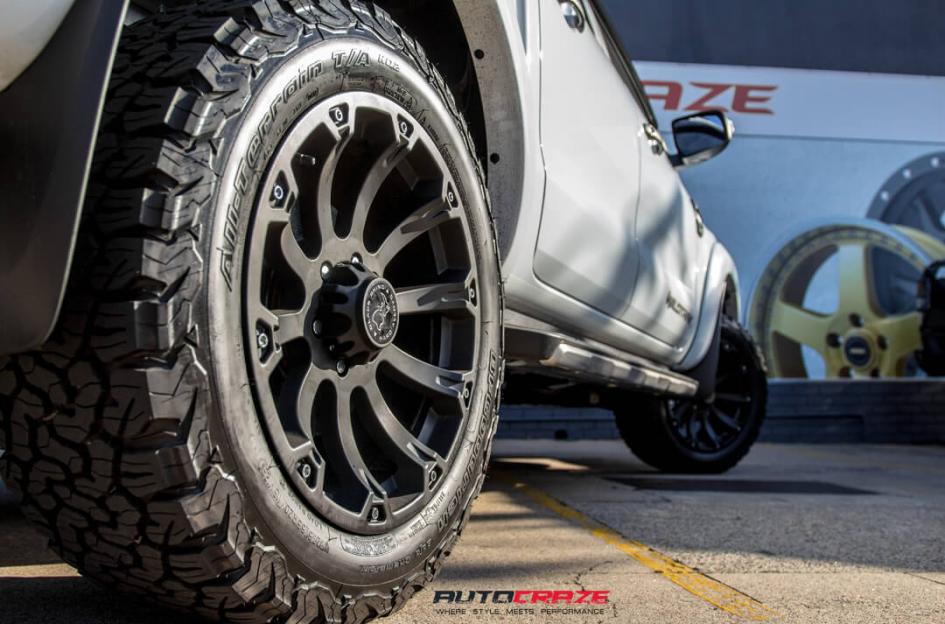 FORD RANGER SIDEWINDER MATTE BLACK