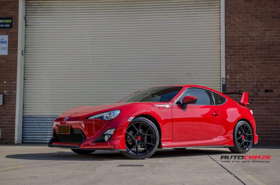 TOYOTA 86 KPS MATTE BLACK