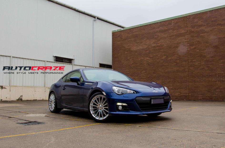 SUBARU BRZ MALLORY SILVER MACHINED FACE