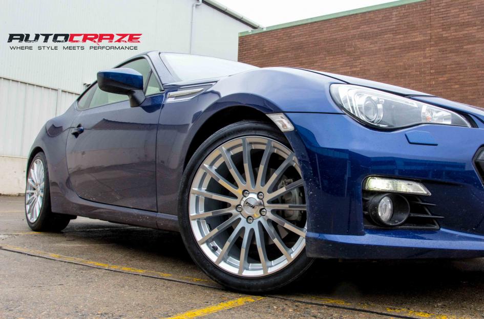 SUBARU BRZ MALLORY SILVER MACHINED FACE