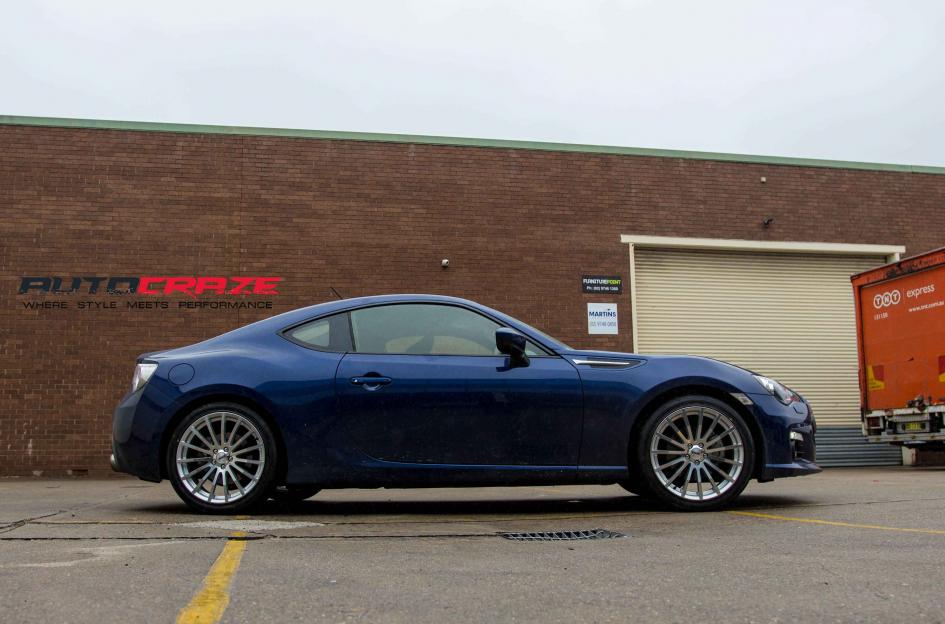 SUBARU BRZ MALLORY SILVER MACHINED FACE