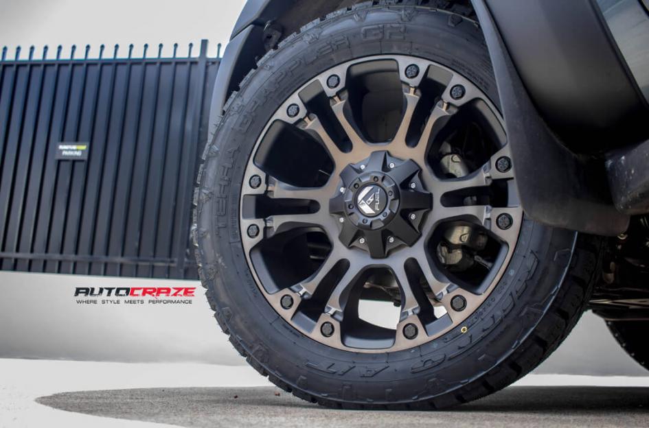 FORD-RANGER-VAPOR-BLACK-MACHINED-WITH-DARK-TINT