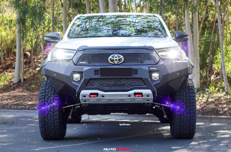 TOYOTA HILUX FUEL COVERT MATTE BLACK