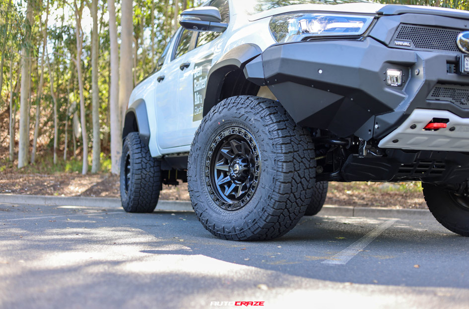 TOYOTA HILUX FUEL COVERT MATTE BLACK