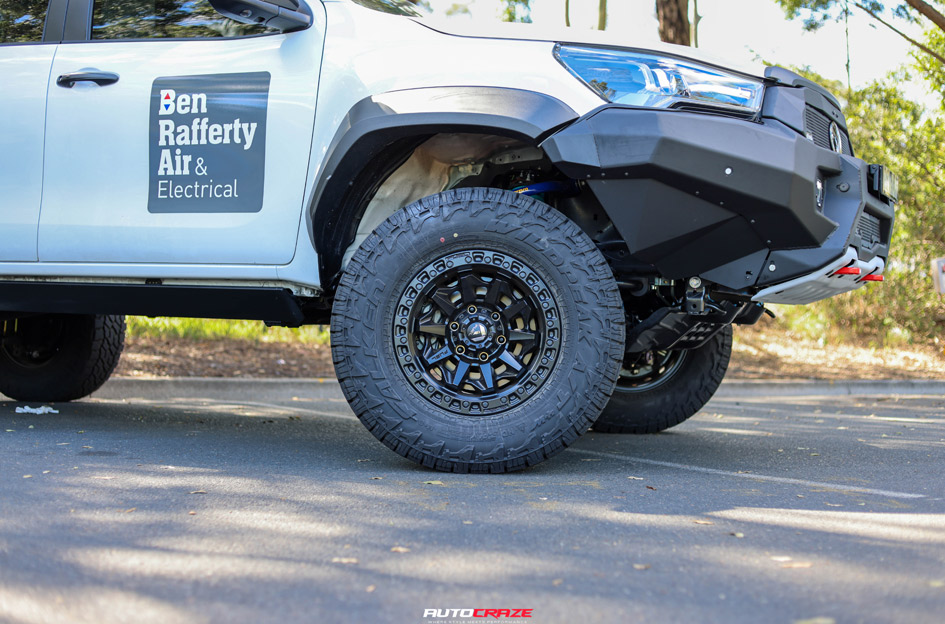 TOYOTA HILUX FUEL COVERT MATTE BLACK