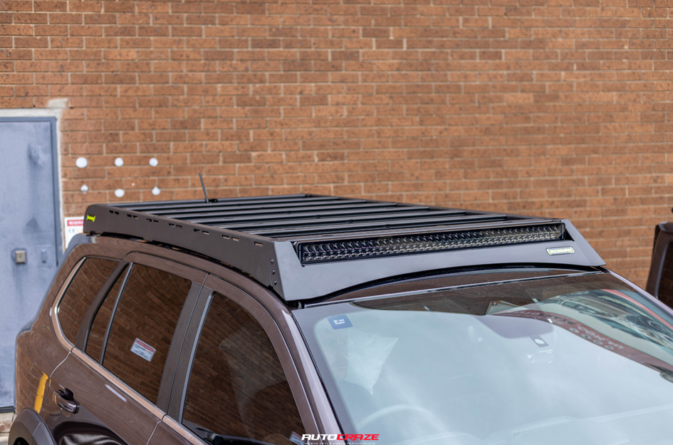 FORD EVEREST NEXT GEN KMC AZTEC MATTE BLACK W/ GLOSS BLACK LIP