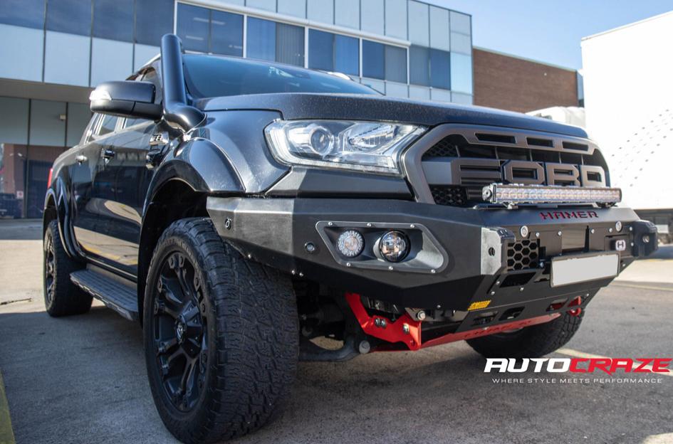FORD-RANGER-VAPOR-BLACK-MACHINED-WITH-DARK-TINT