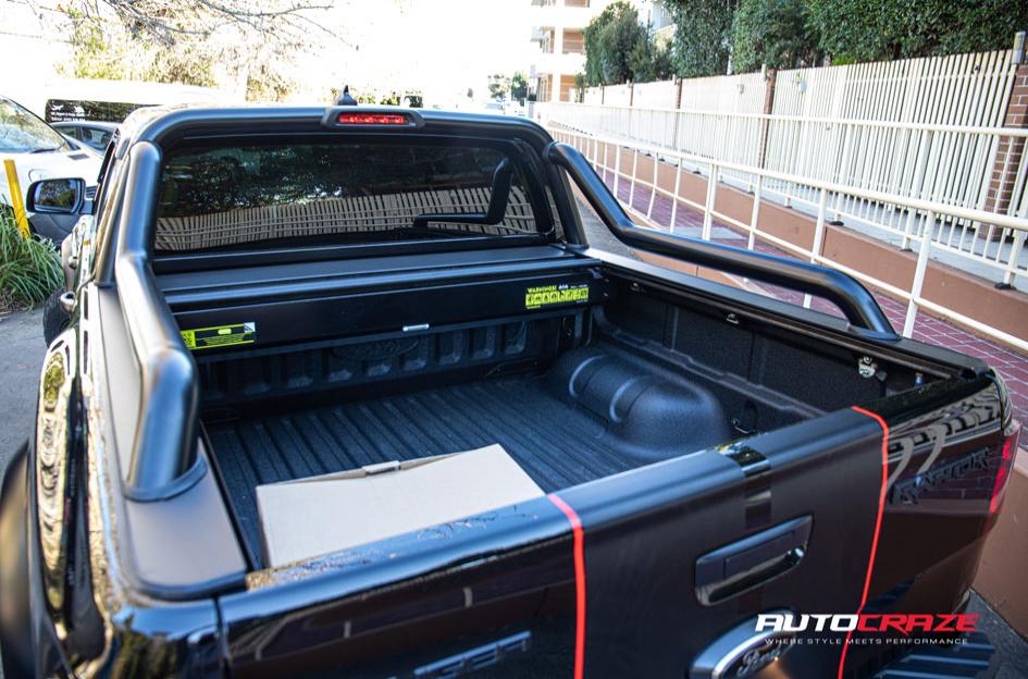 FORD RANGER RAPTOR CHAOS GLOSS BLACK RED MILLED