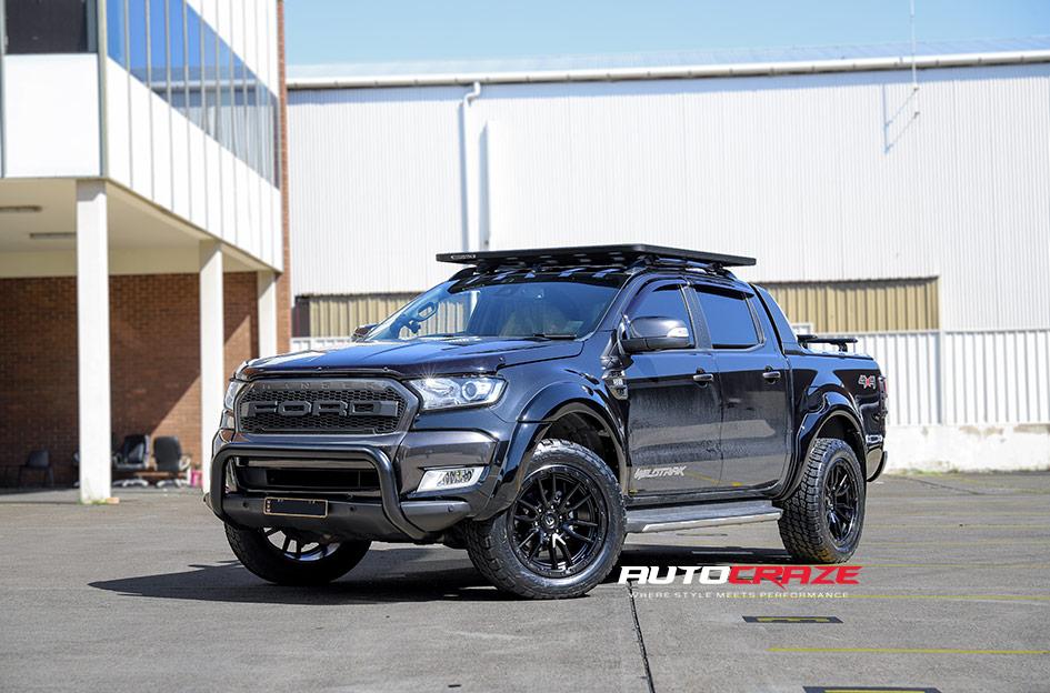 FORD RANGER REBEL MATTE BLACK