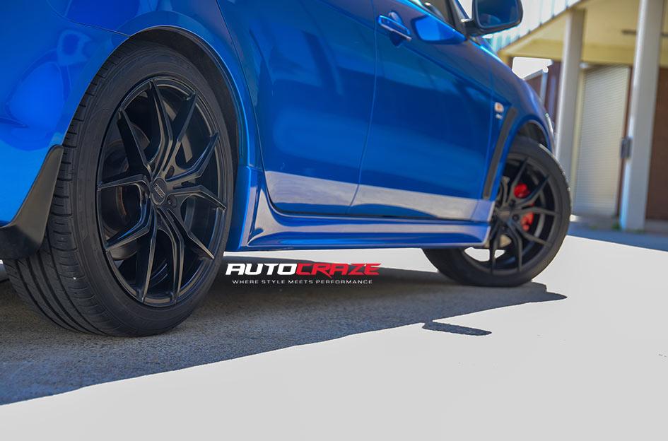 MITSUBISHI LANCER VENOM MATTE BLACK