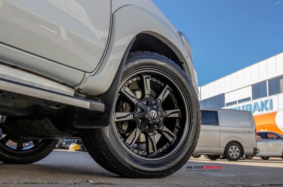 TOYOTA HILUX N70 4WD HYDRO MATTE BLACK
