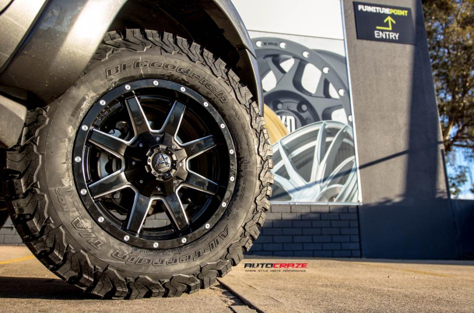 FORD RANGER MAVERICK GLOSS BLACK MILLED ACCENTS