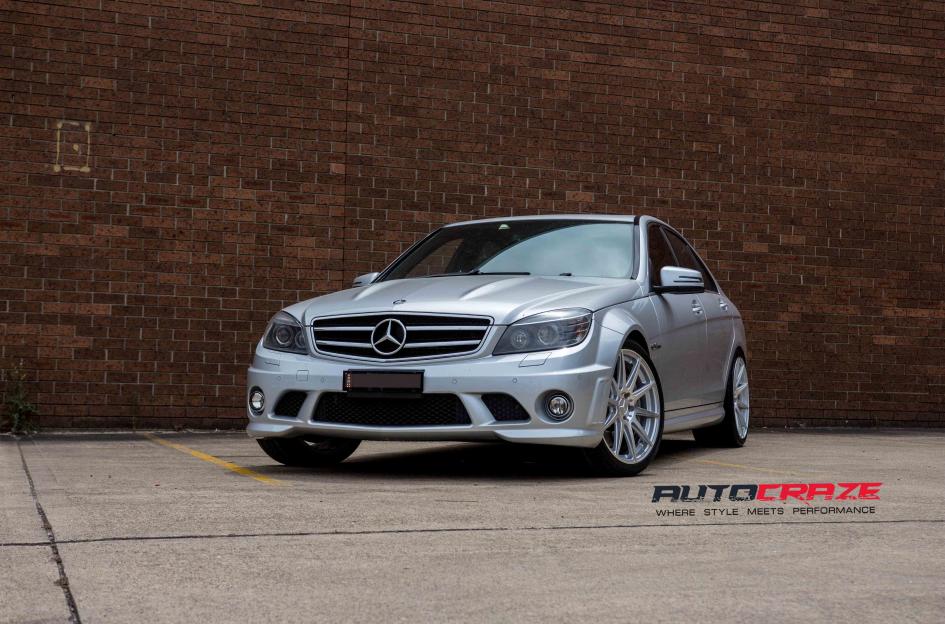 MERCEDES-AMG-C63-ESSEN-SILVER-MACHINED-FACE