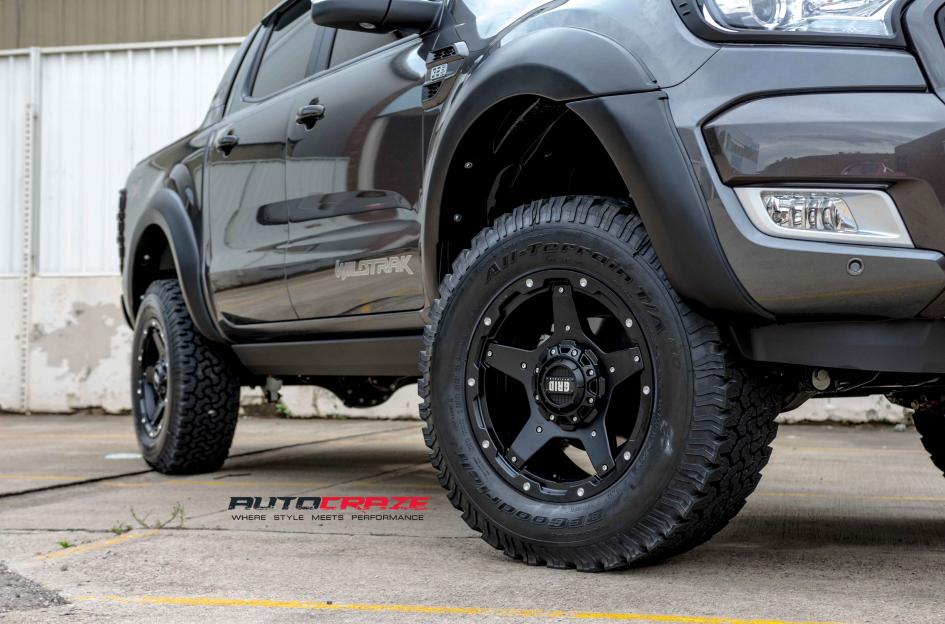 FORD RANGER GD04 MATTE BLACK