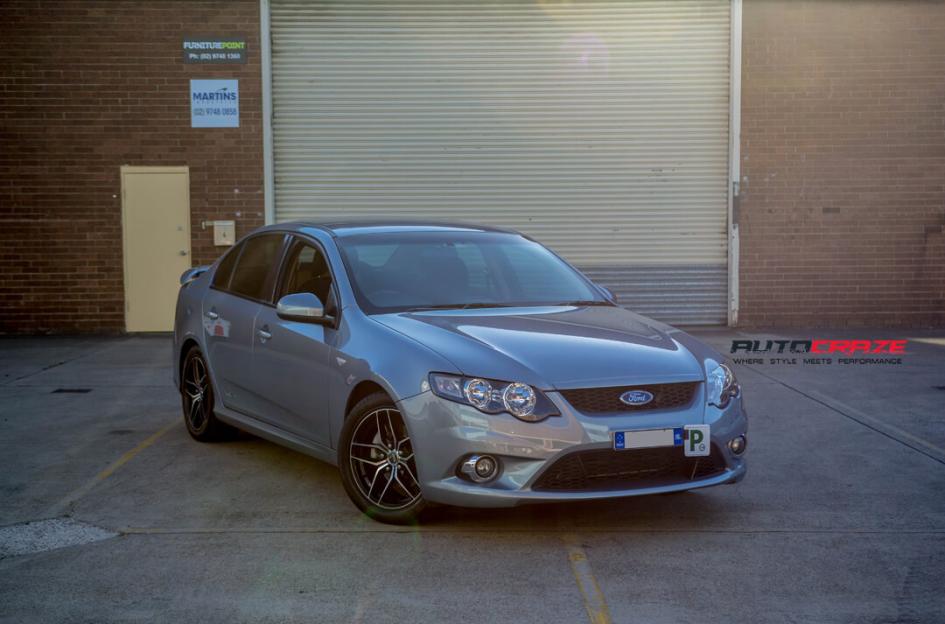 FORD FALCON JAGER BAYERN MATTE BLACK MACHINED