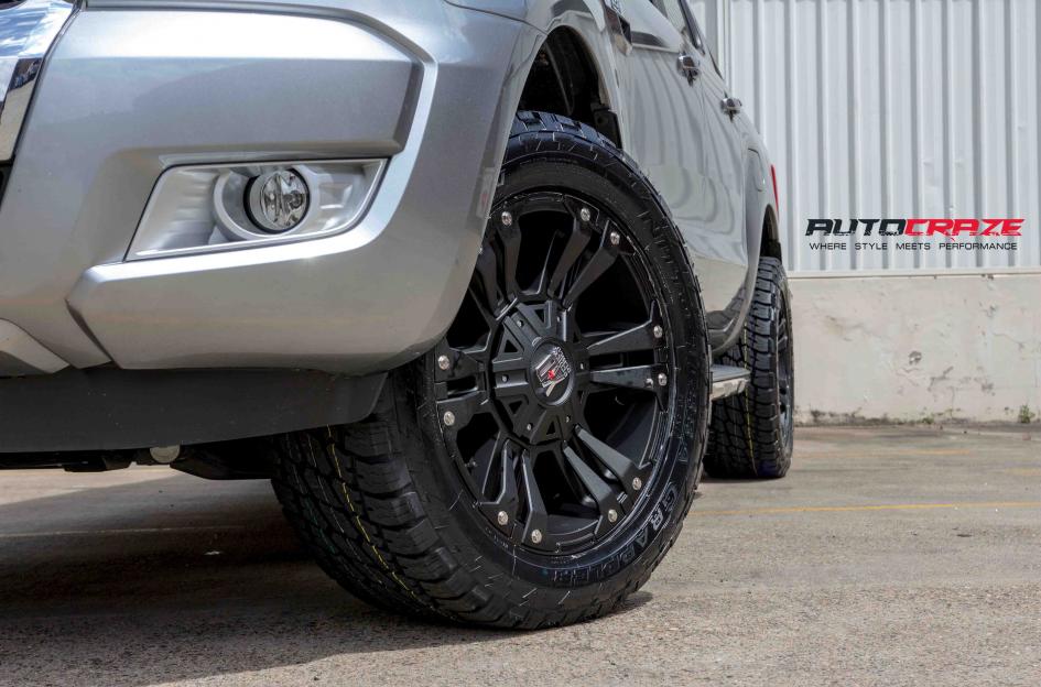 FORD RANGER MONSTER XD 2 MATTE BLACK 5