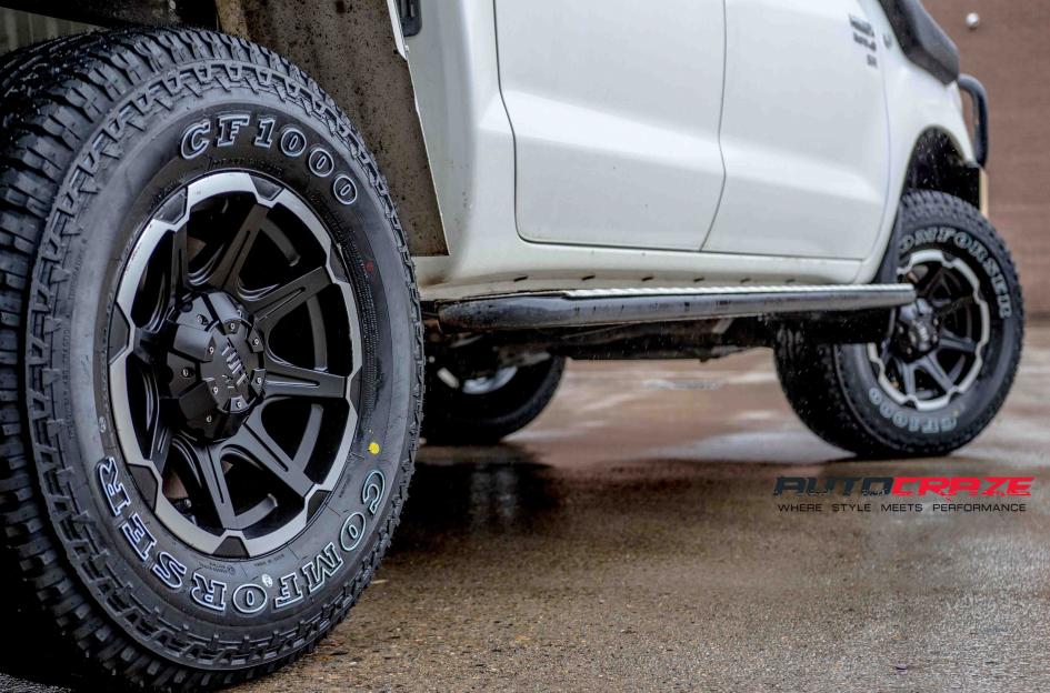 TOYOTA HILUX N70 4WD T05 SATIN BLACK MACHINED LIP