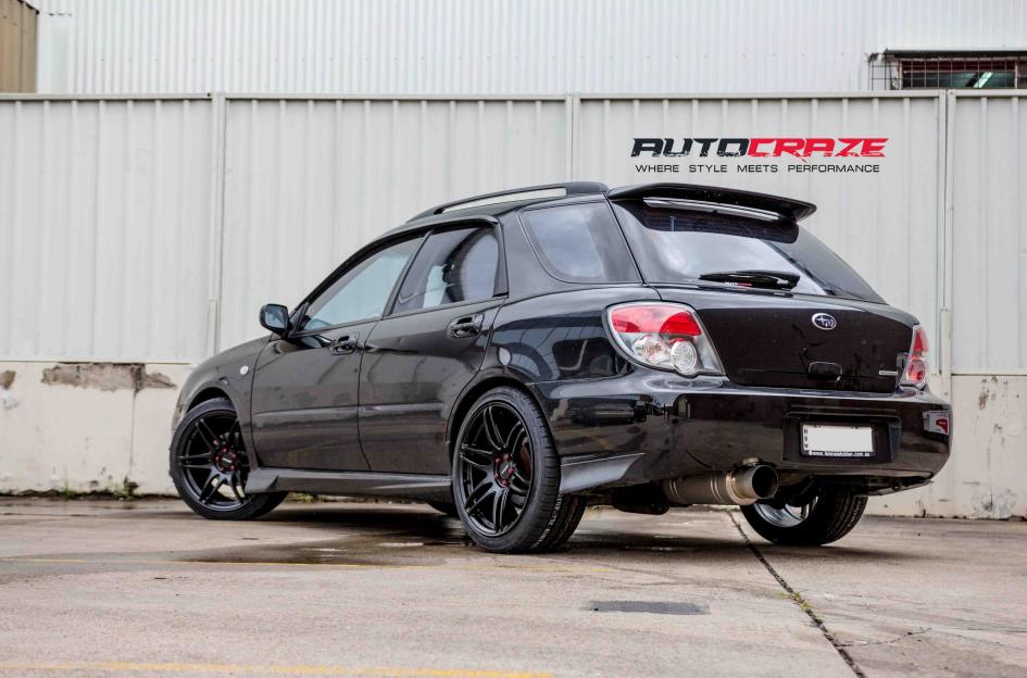 SUBARU WRX CC02 MATTE BLACK 3