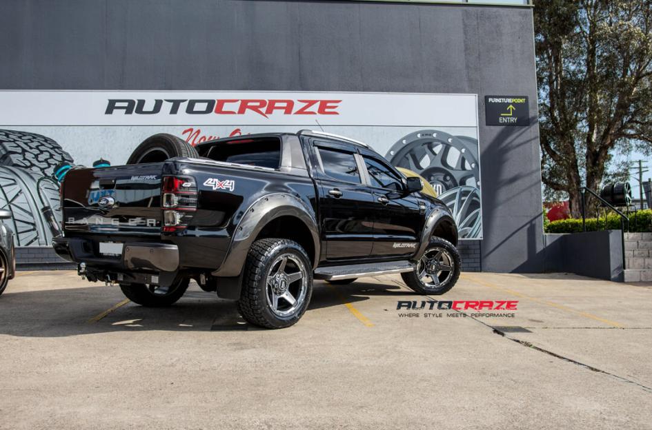 FORD RANGER GD04 GRAPHITE WITH MILLED ACCENTS