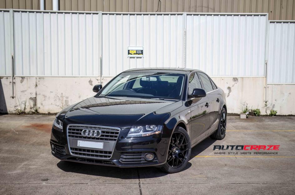 AUDI A4 2003 ONWARDS M SPEC MATTE BLACK