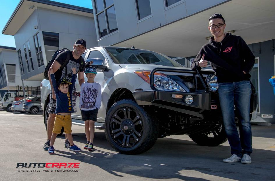 MAZDA BT 50 MONSTER XD MATTE BLACK