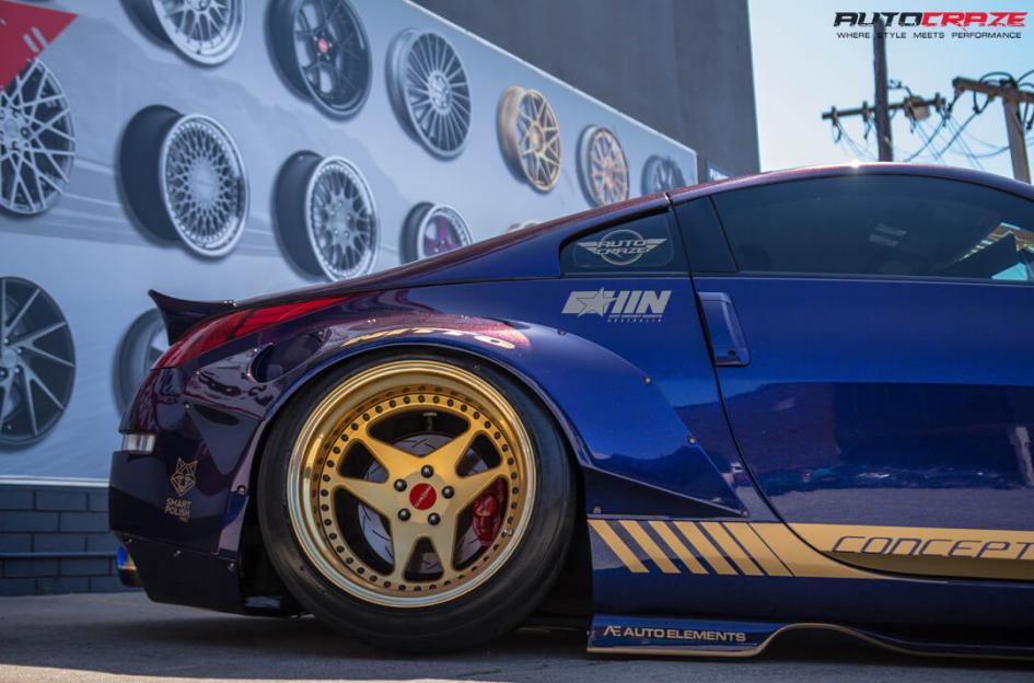 NISSAN 350Z USF MATTE CANDY GOLD