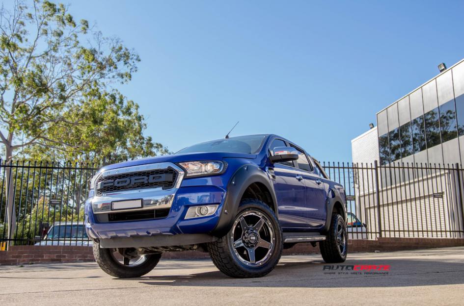 FORD RANGER GD04 GRAPHITE WITH MILLED ACCENTS 8