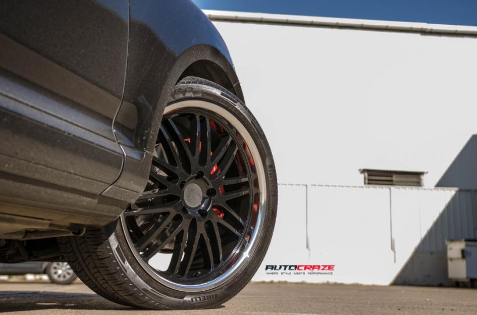 PORSCHE CAYENNE GEMBALLA LEMANS GLOSS BLACK POLISH LIP