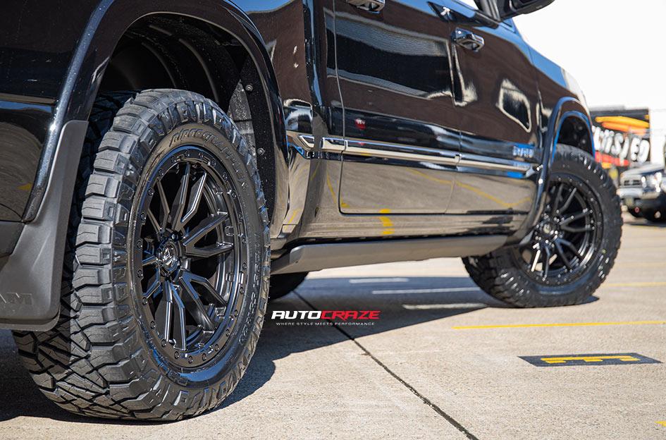 DODGE RAM REBEL MATTE BLACK