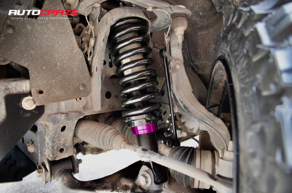 FORD RANGER MAVERICK BLACK MACHINED FACE