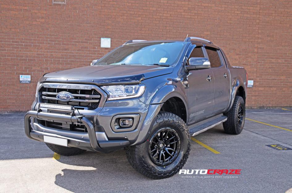 FORD RANGER REBEL MATTE BLACK