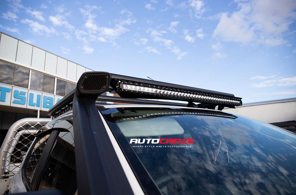 FORD RANGER BEAST BLACK MACHINED WITH DARK TINT