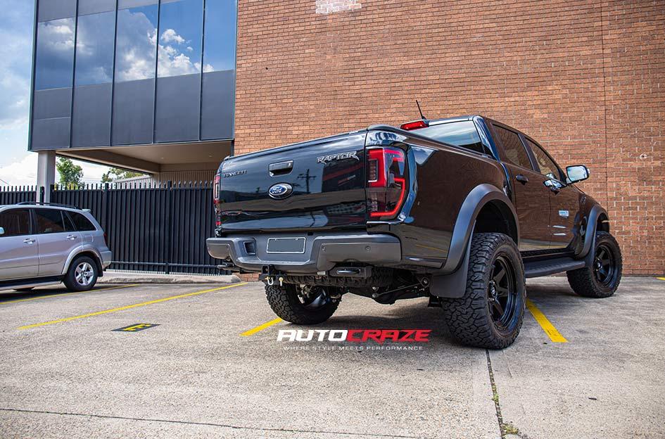 FORD RANGER RAPTOR SHOK MATTE BLACK