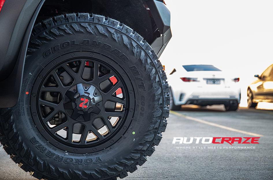FORD RANGER RAPTOR JUDGE MATTE BLACK
