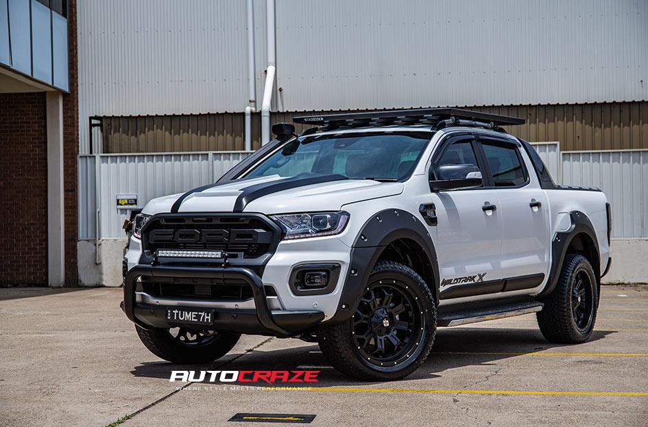FORD RANGER HURRICANE MATTE BLACK