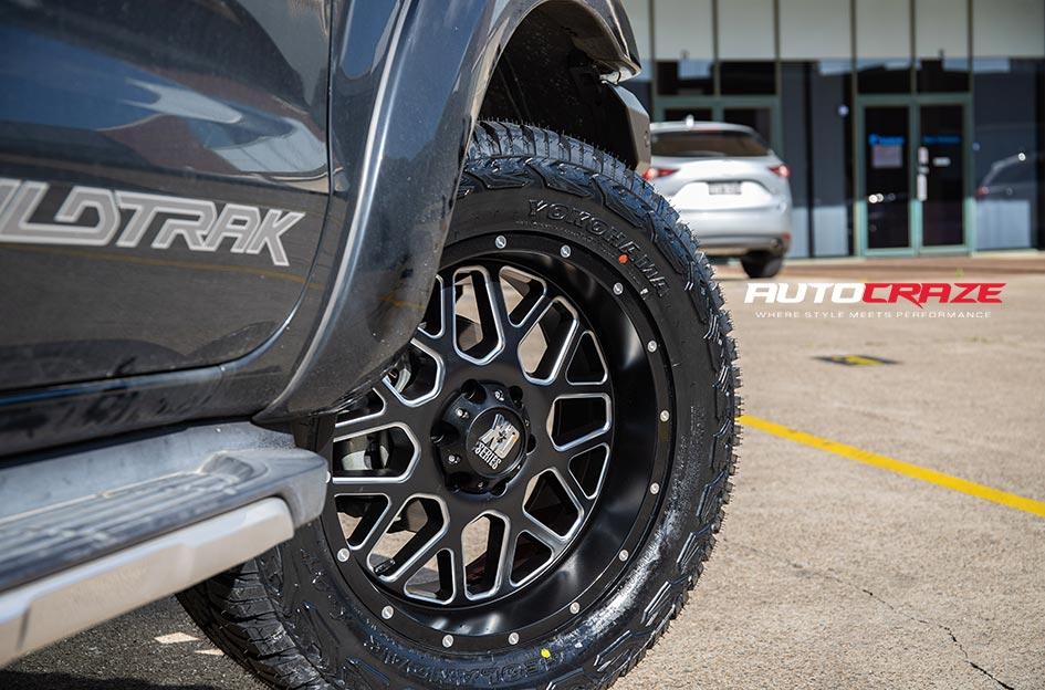 FORD RANGER GRENADE XD SATIN BLACK MILLED ACCENTS