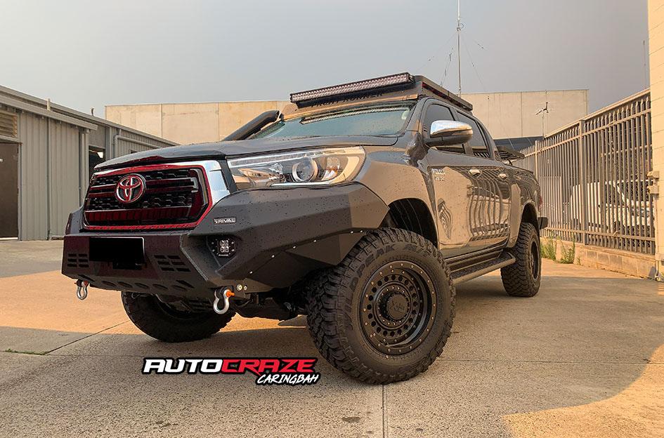 TOYOTA HILUX N80 4WD PANZER XD SATIN BLACK