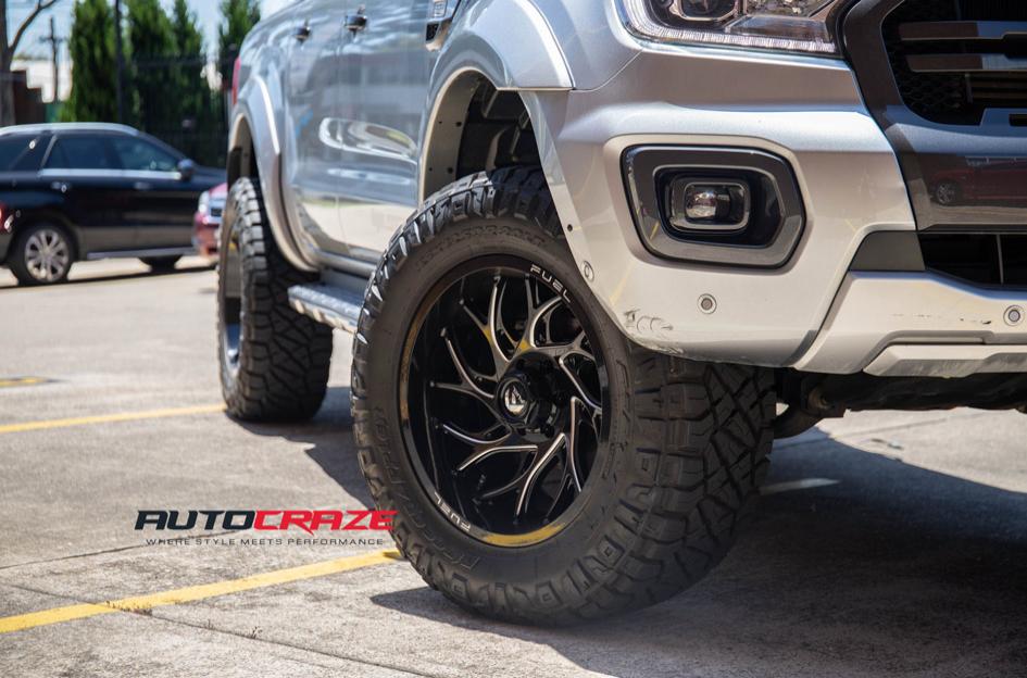 FORD RANGER RUNNER GLOSS BLACK MILLED
