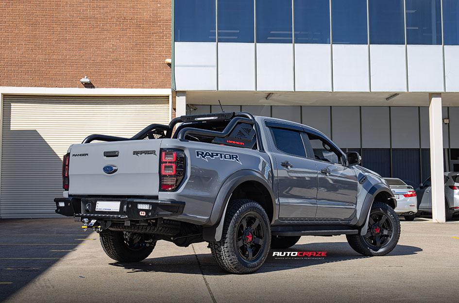 FORD RANGER RAPTOR ROCKSTAR XD 2 MATTE BLACK