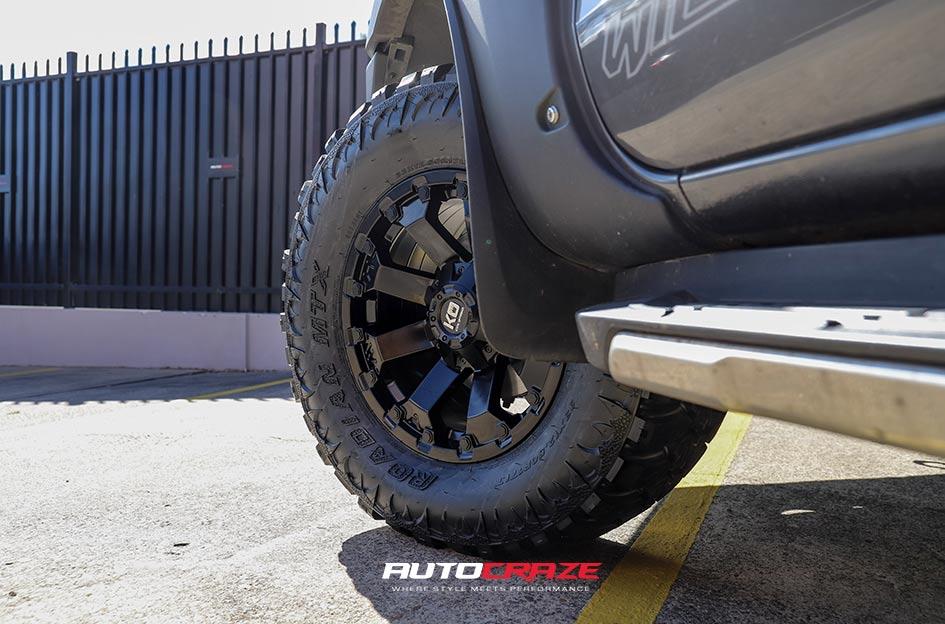 FORD RANGER AMBUSH MATTE BLACK