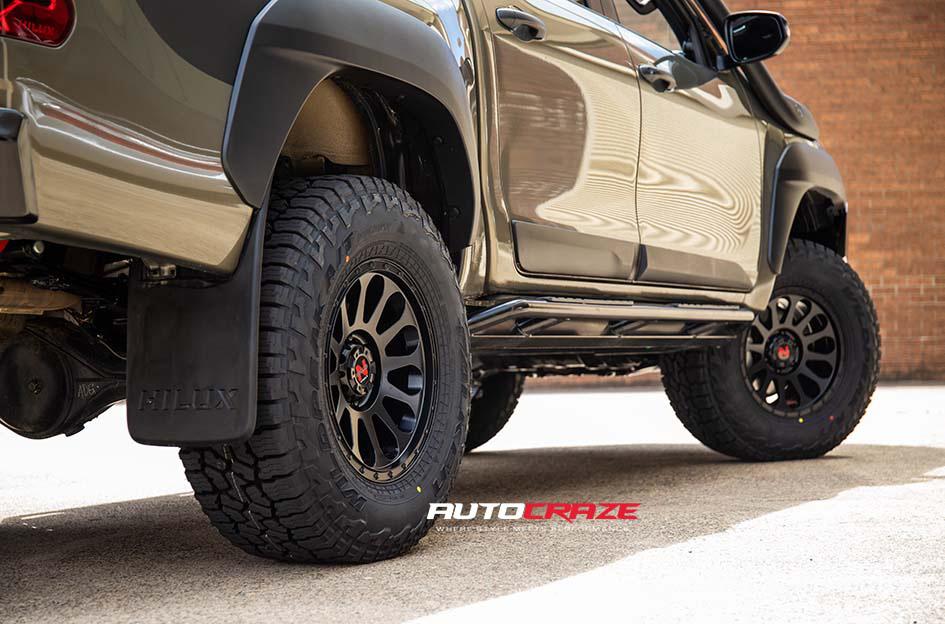 TOYOTA HILUX N80 RUGGED X VICTIM MATTE BLACK