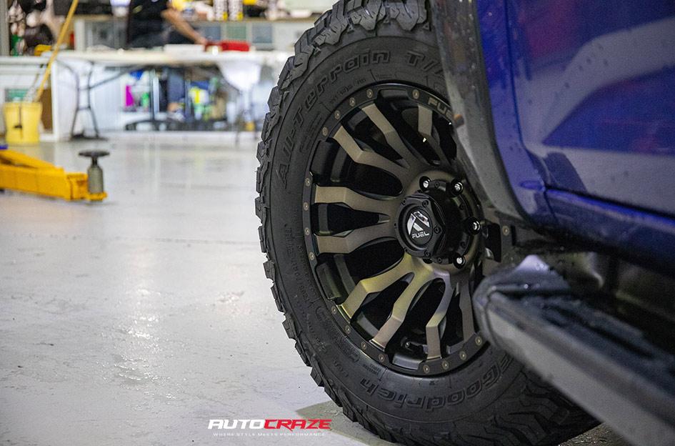 ISUZU DMAX BLITZ MATTE BLACK MACHINED DDT