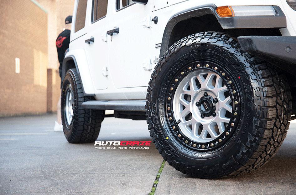 JEEP WRANGLER GRS MACHINED SATIN BLACK LIP